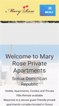 Mobile Screenshot of maryrosedr.com