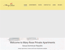 Tablet Screenshot of maryrosedr.com